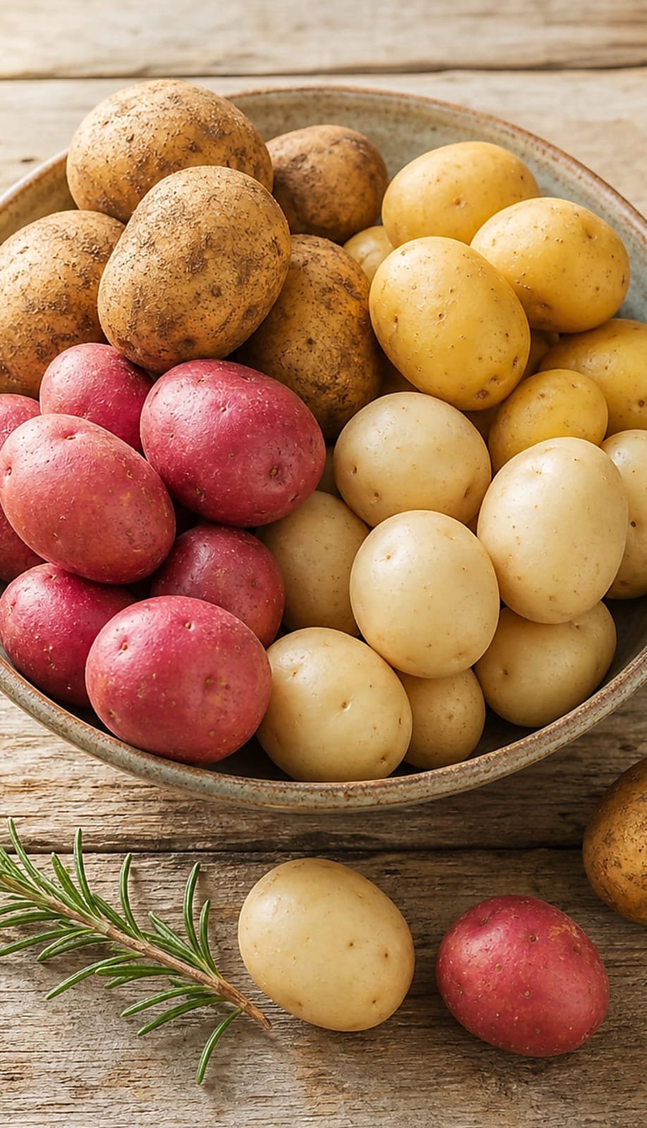 Organic Farm Potatoes Bowl